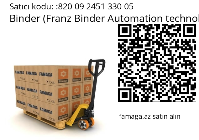   Binder (Franz Binder Automation technology / Connectors) 820 09 2451 330 05