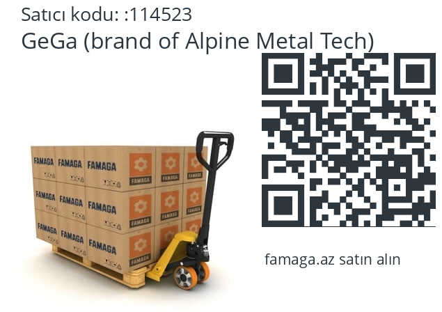   GeGa (brand of Alpine Metal Tech) 114523