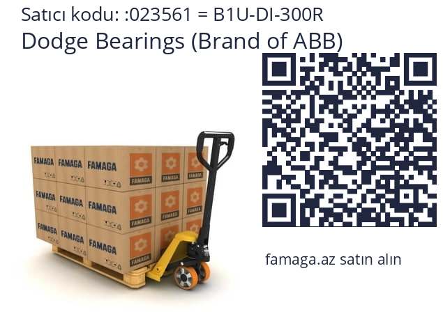   Dodge Bearings (Brand of ABB) 023561 = B1U-DI-300R