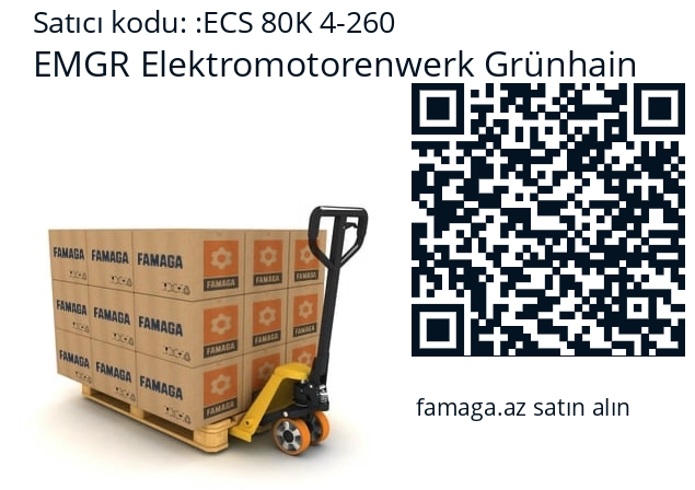   EMGR Elektromotorenwerk Grünhain ECS 80K 4-260