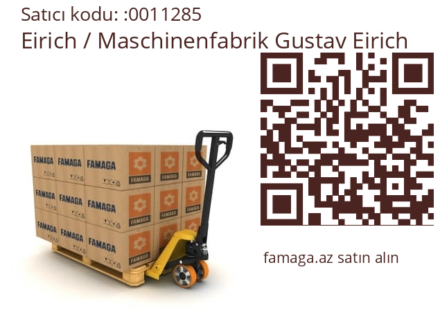   Eirich / Maschinenfabrik Gustav Eirich 0011285