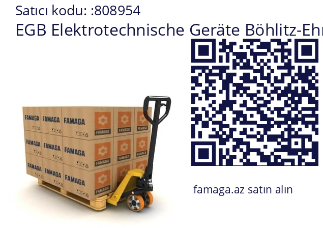   EGB Elektrotechnische Geräte Böhlitz-Ehrenberg 808954