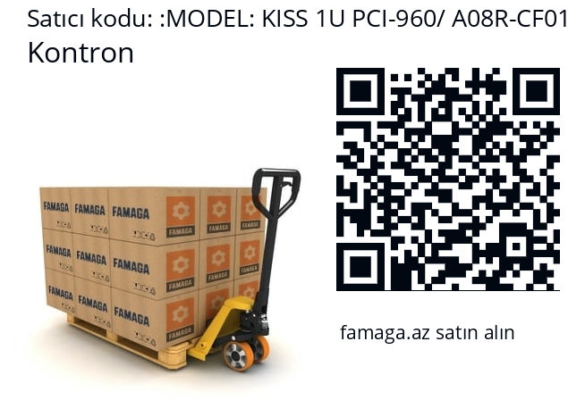   Kontron MODEL: KISS 1U PCI-960/ A08R-CF01