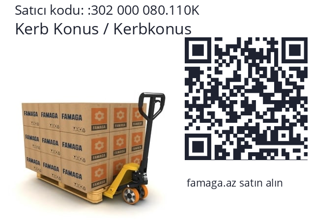   Kerb Konus / Kerbkonus 302 000 080.110K