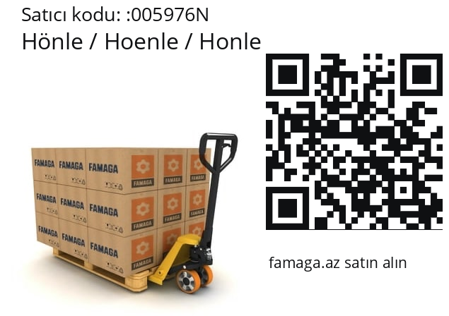   Hönle / Hoenle / Honle 005976N