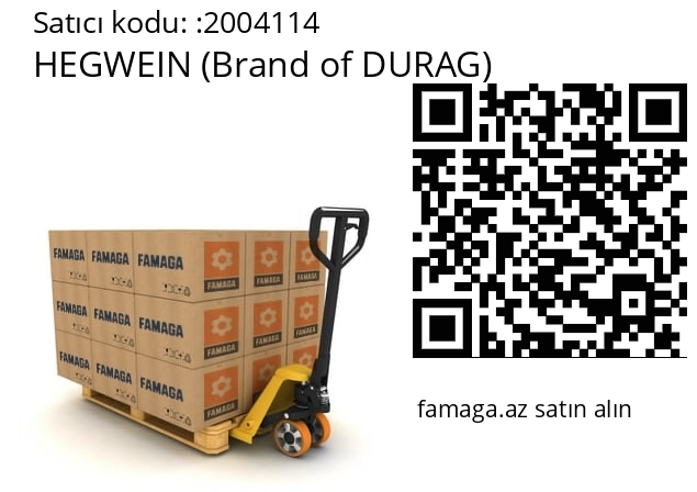   HEGWEIN (Brand of DURAG) 2004114
