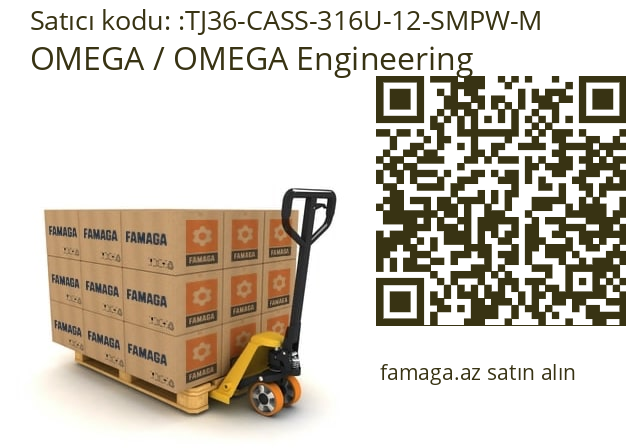   OMEGA / OMEGA Engineering TJ36-CASS-316U-12-SMPW-M