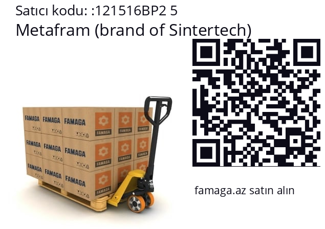   Metafram (brand of Sintertech) 121516BP2 5