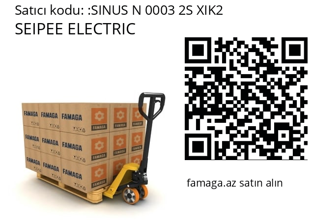   SEIPEE ELECTRIC SINUS N 0003 2S XIK2