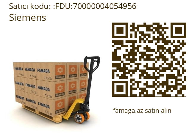   Siemens FDU:70000004054956