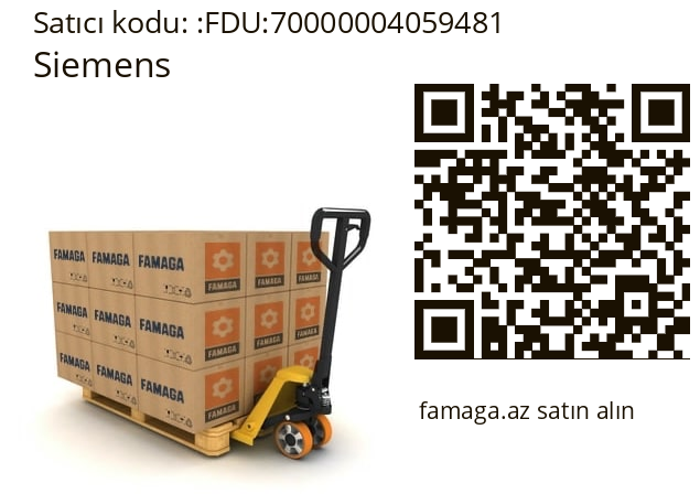   Siemens FDU:70000004059481