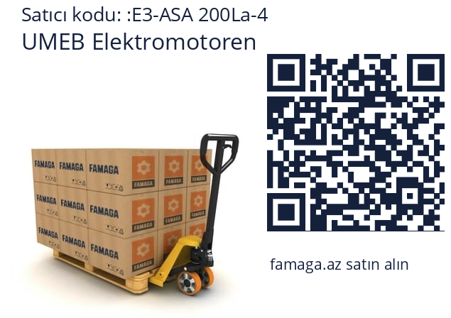   UMEB Elektromotoren E3-ASA 200La-4